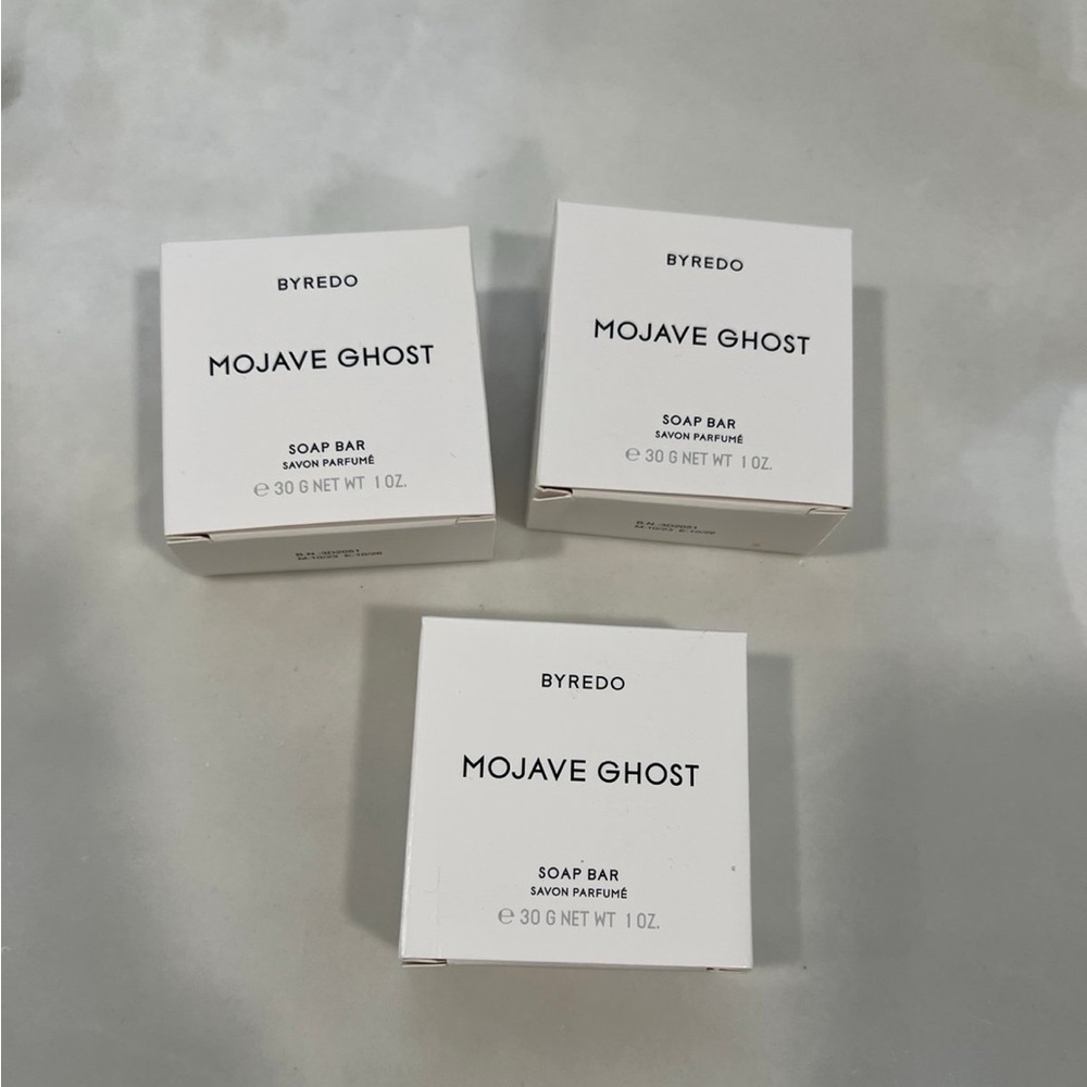 BYREDO Mojave Ghost (3) 1oz Soap Bars NEW